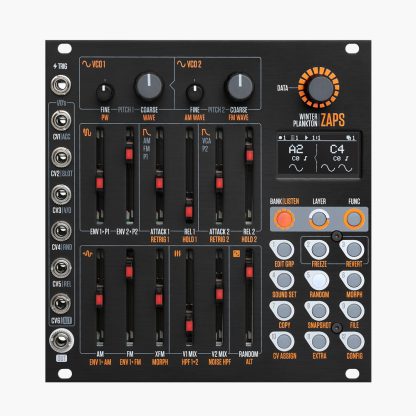 Zaps eurorack front